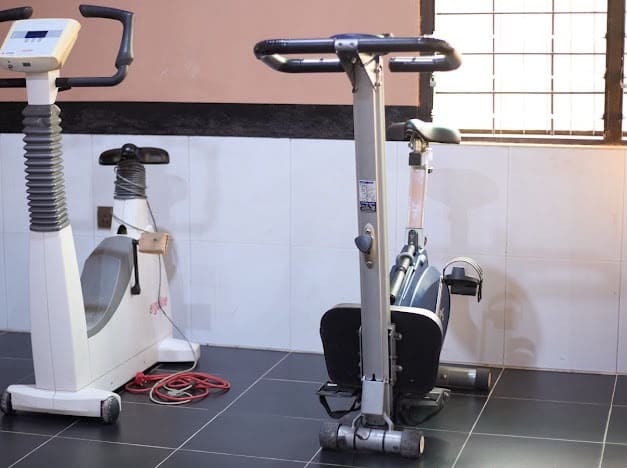 Physical rehabilitation equipment at the facility