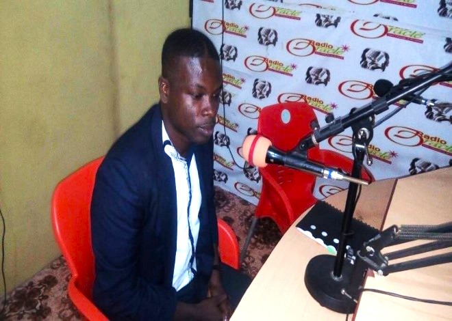 Radio interview session with a HARP representative